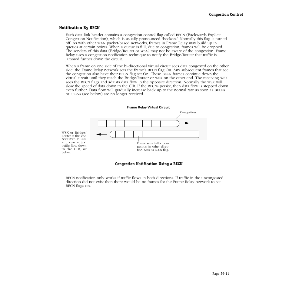 Notification by becn, Notification by becn -11 | Alcatel Carrier Internetworking Solutions Omni Switch/Router User Manual | Page 883 / 1100