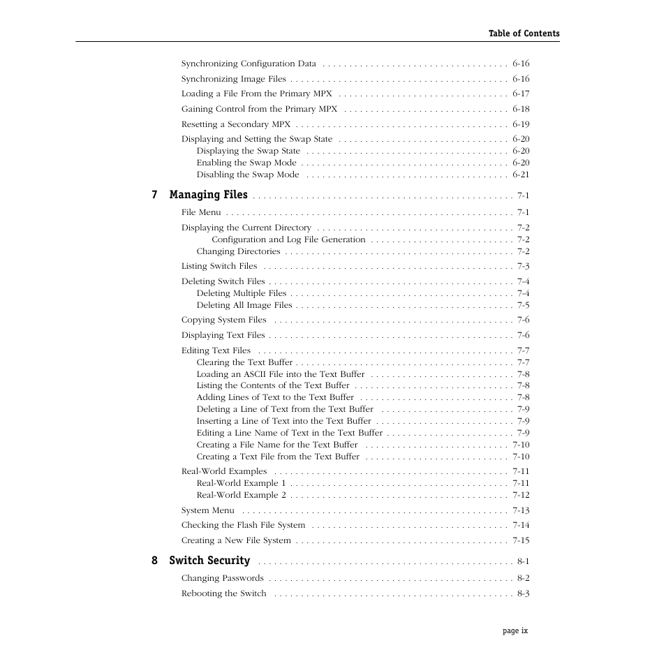 Alcatel Carrier Internetworking Solutions Omni Switch/Router User Manual | Page 9 / 1100