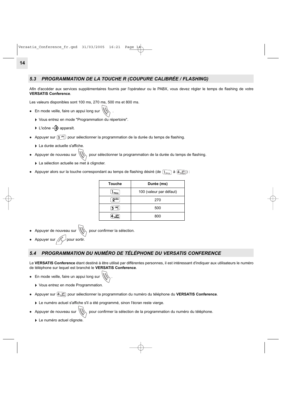 Alcatel Carrier Internetworking Solutions Versatis Conference Phone User Manual | Page 14 / 144