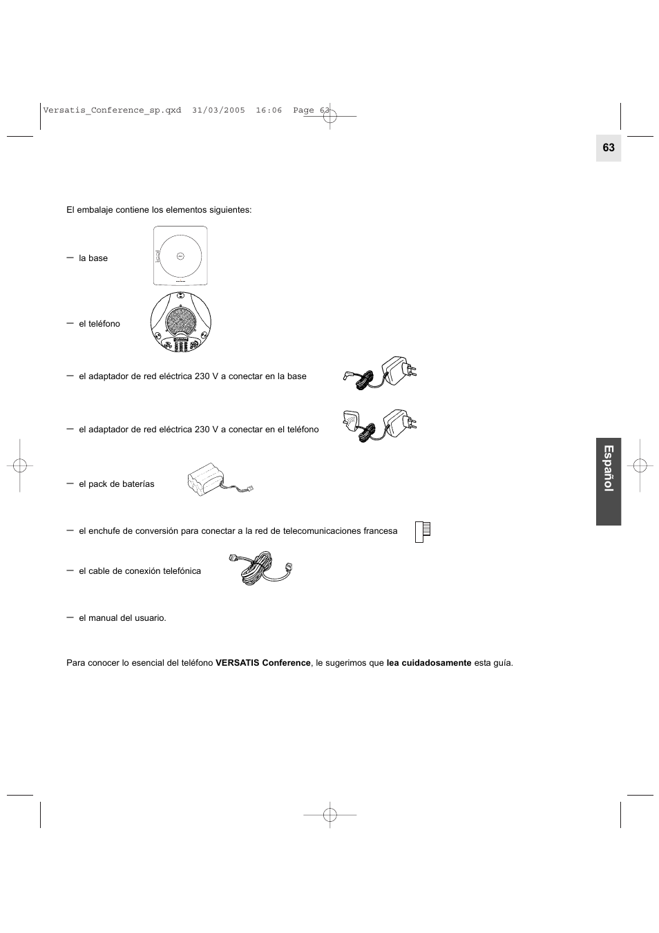 Alcatel Carrier Internetworking Solutions Versatis Conference Phone User Manual | Page 63 / 144