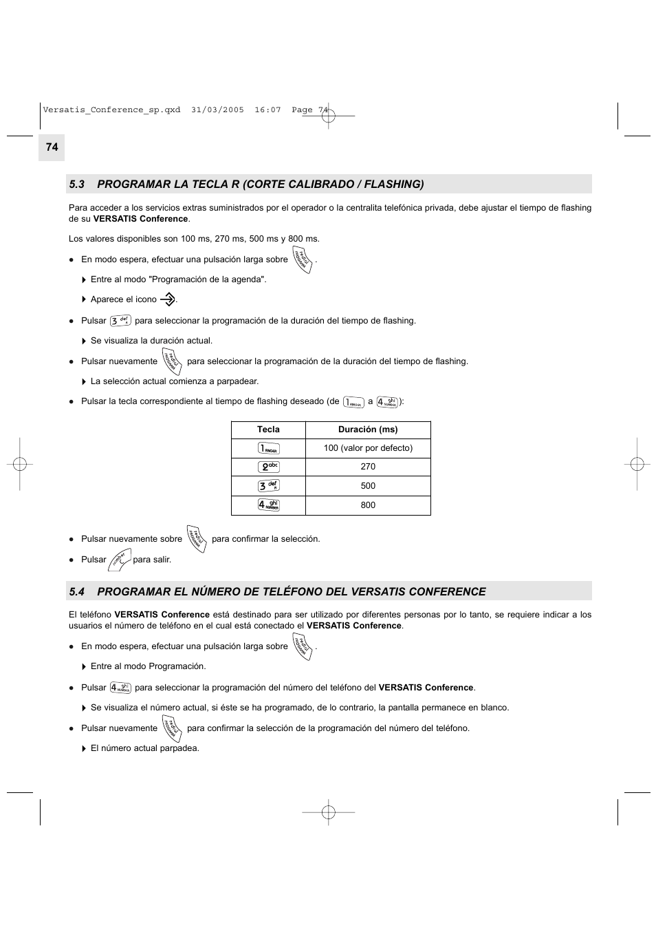 Alcatel Carrier Internetworking Solutions Versatis Conference Phone User Manual | Page 74 / 144