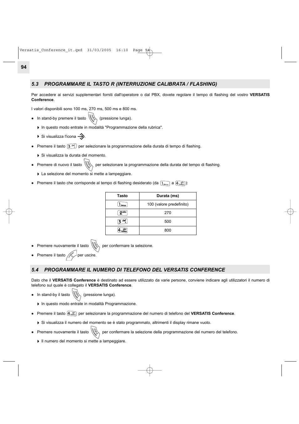 Alcatel Carrier Internetworking Solutions Versatis Conference Phone User Manual | Page 94 / 144