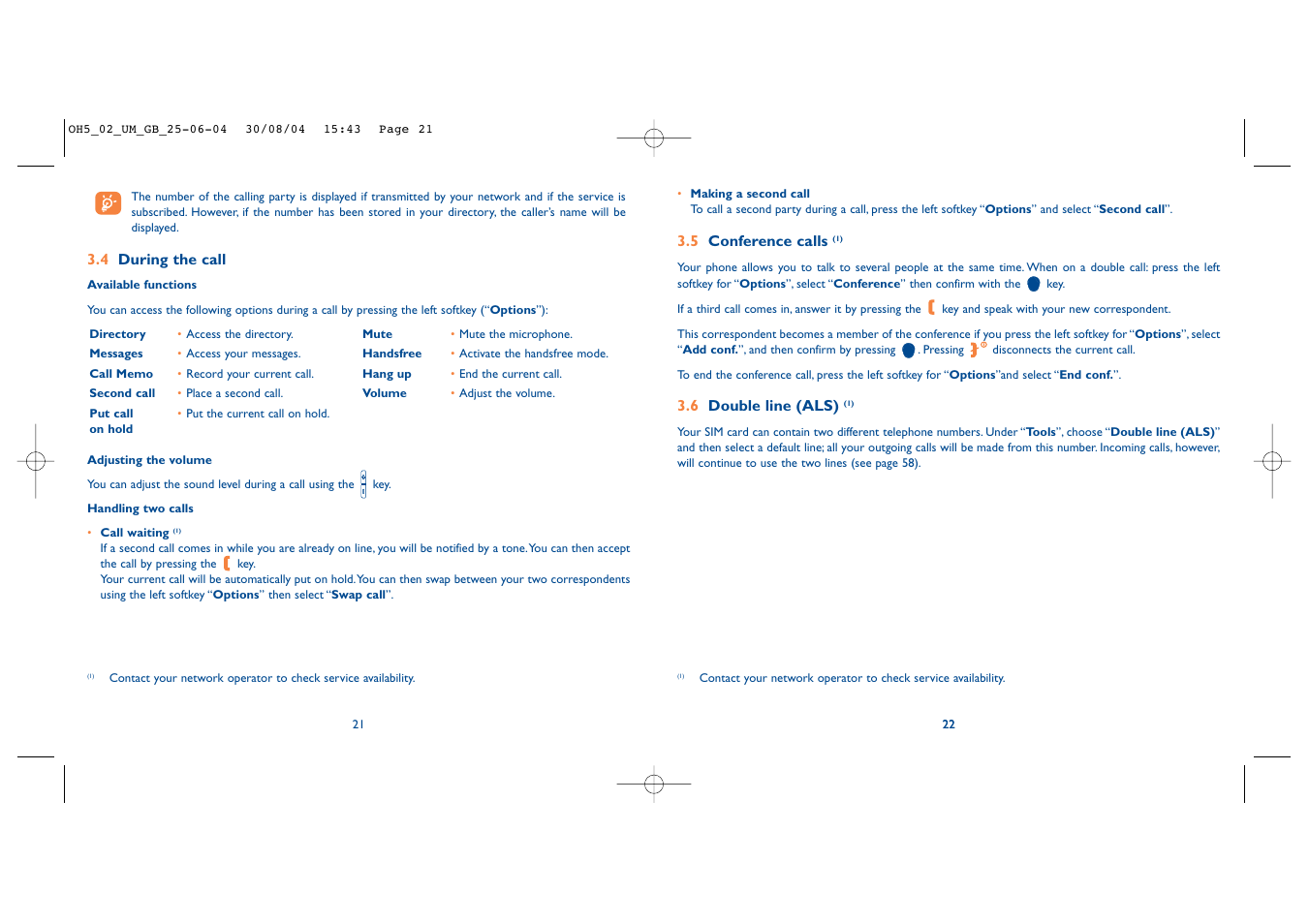 Alcatel Carrier Internetworking Solutions One Touch 835 User Manual | Page 12 / 45