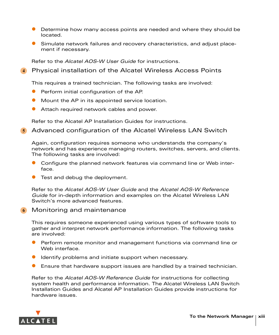 Alcatel Carrier Internetworking Solutions Alcatel OmniAccess 4324 User Manual | Page 13 / 44