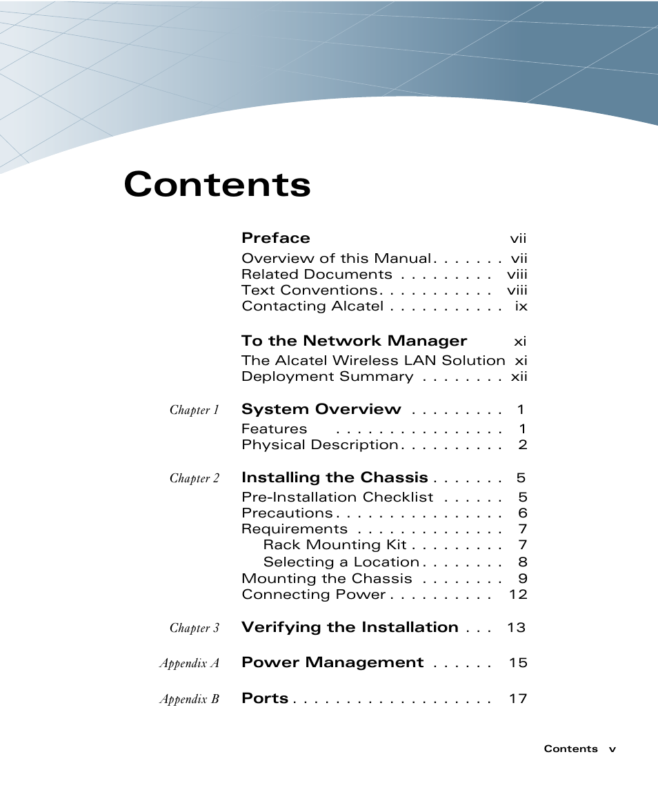 Alcatel Carrier Internetworking Solutions Alcatel OmniAccess 4324 User Manual | Page 5 / 44