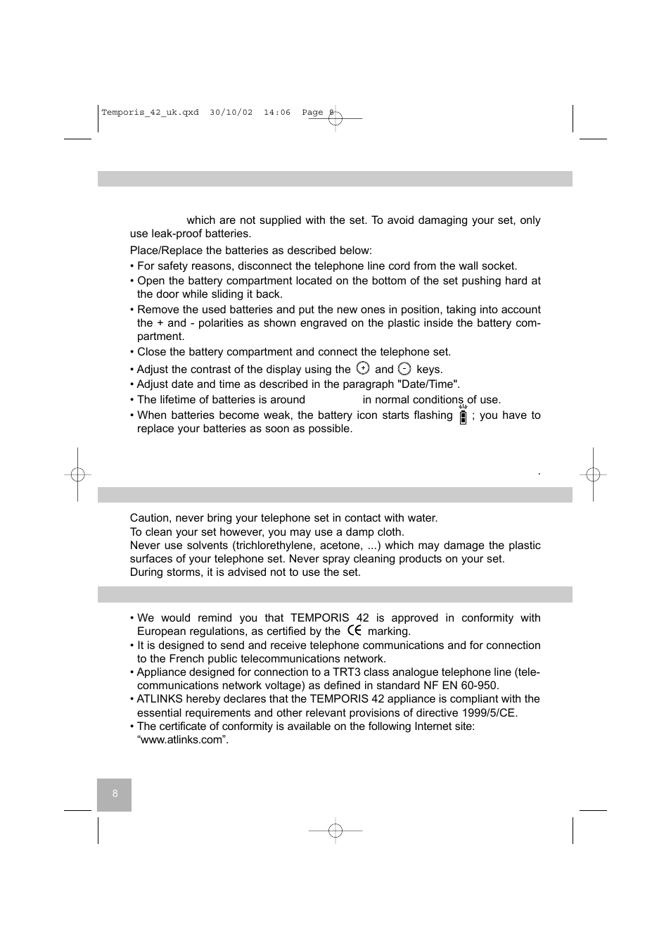 Alcatel Carrier Internetworking Solutions Temporis 42 User Manual | Page 9 / 41