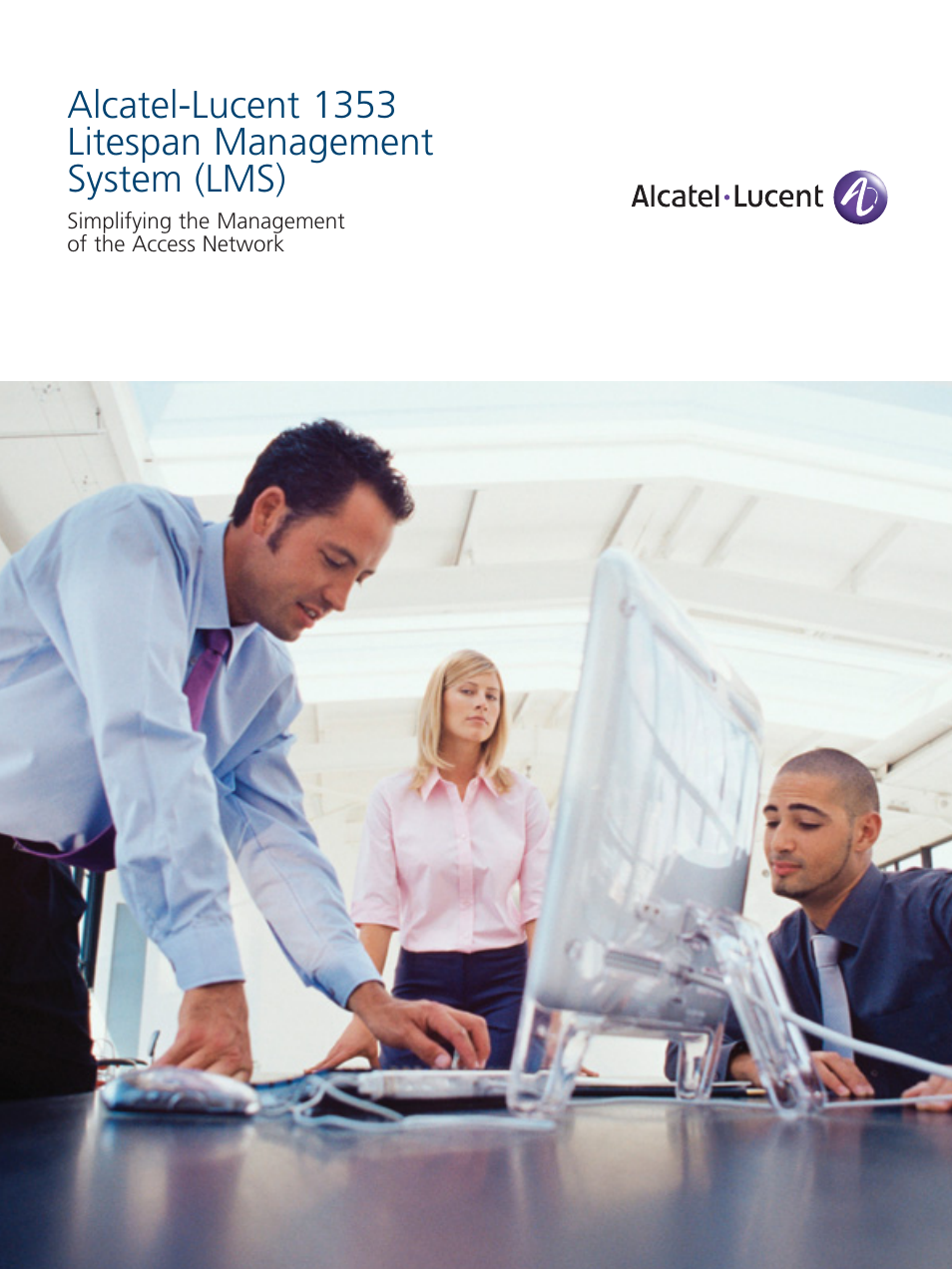 Alcatel Carrier Internetworking Solutions Litespan Management System 1353 User Manual | 12 pages