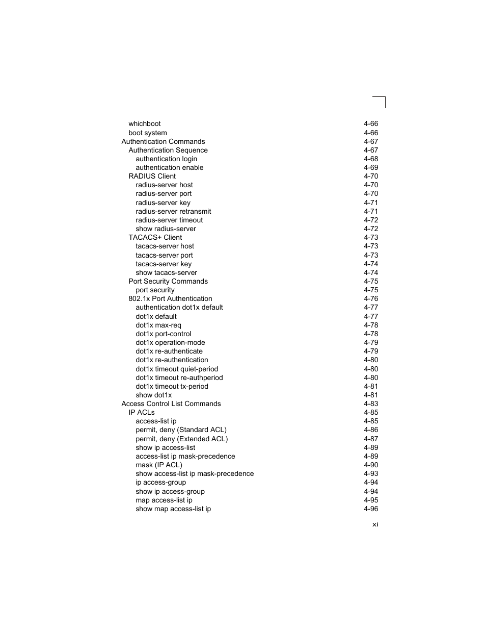 Alcatel Carrier Internetworking Solutions OmniStack 6300-24 User Manual | Page 11 / 462