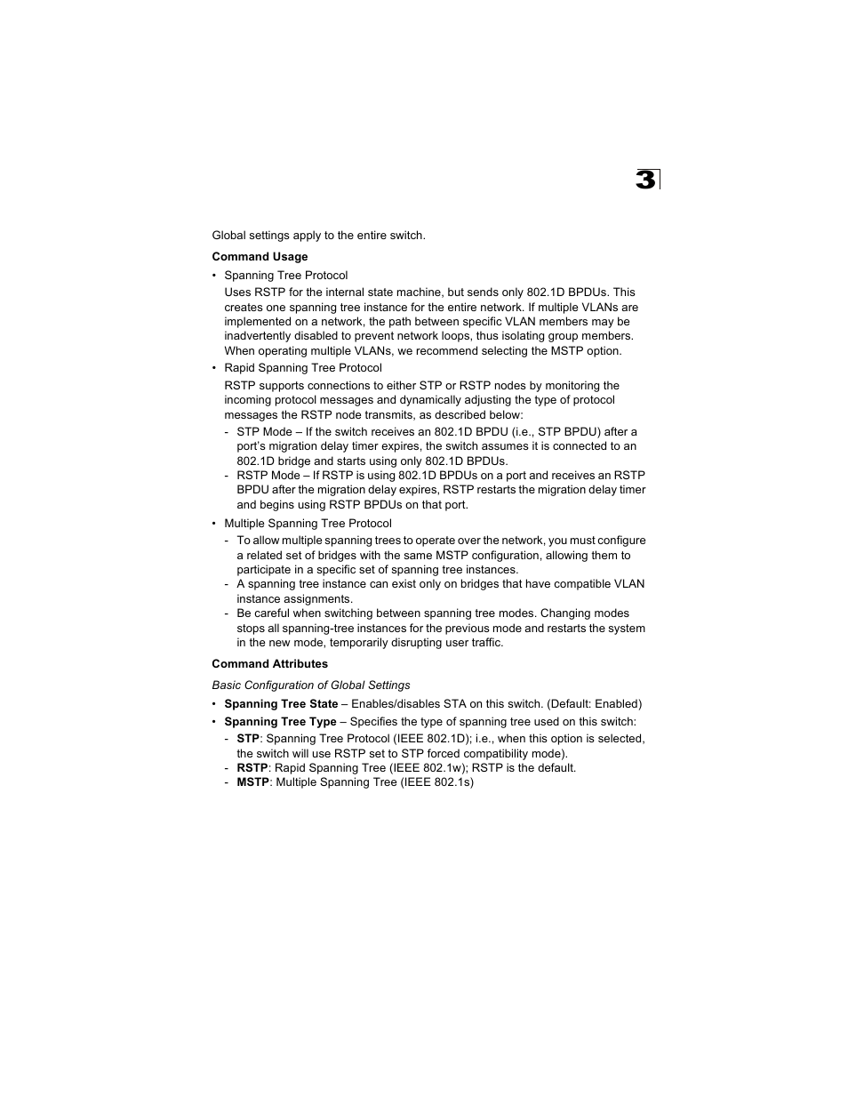 Configuring global settings | Alcatel Carrier Internetworking Solutions OmniStack 6300-24 User Manual | Page 147 / 462