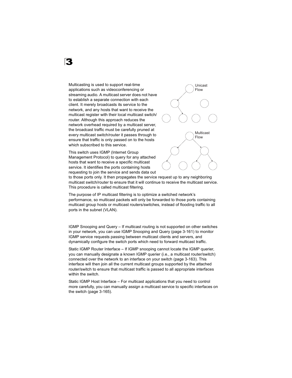 Multicast filtering, Layer 2 igmp (snooping and query) | Alcatel Carrier Internetworking Solutions OmniStack 6300-24 User Manual | Page 200 / 462