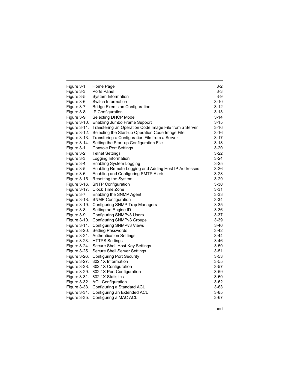 Figures | Alcatel Carrier Internetworking Solutions OmniStack 6300-24 User Manual | Page 21 / 462