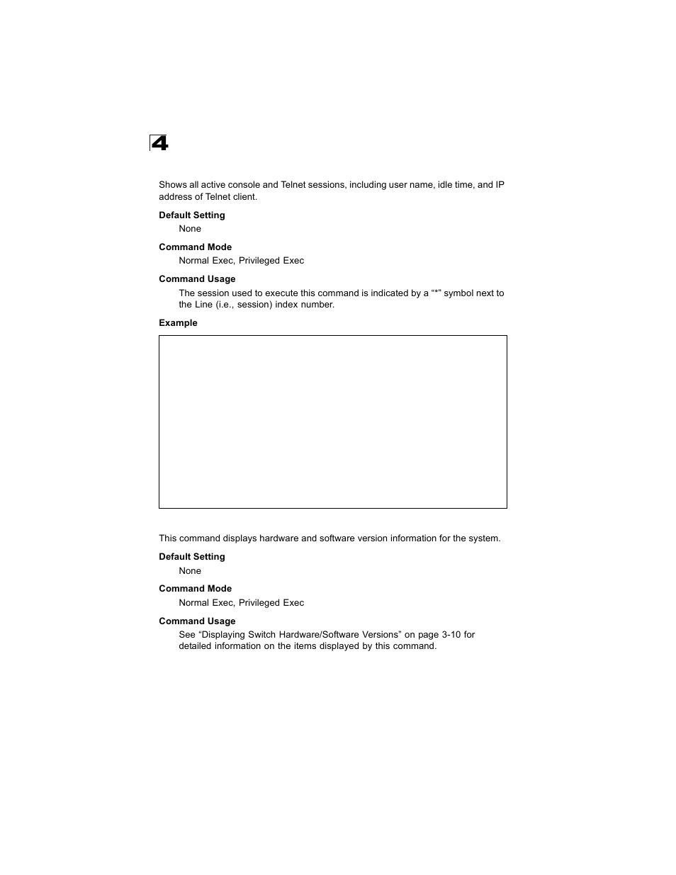 Show users, Show version | Alcatel Carrier Internetworking Solutions OmniStack 6300-24 User Manual | Page 272 / 462