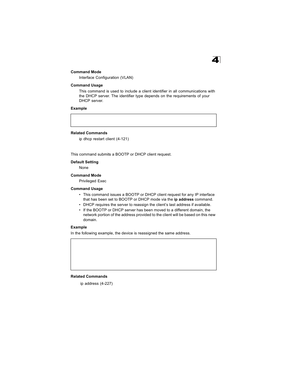 Ip dhcp restart client | Alcatel Carrier Internetworking Solutions OmniStack 6300-24 User Manual | Page 333 / 462