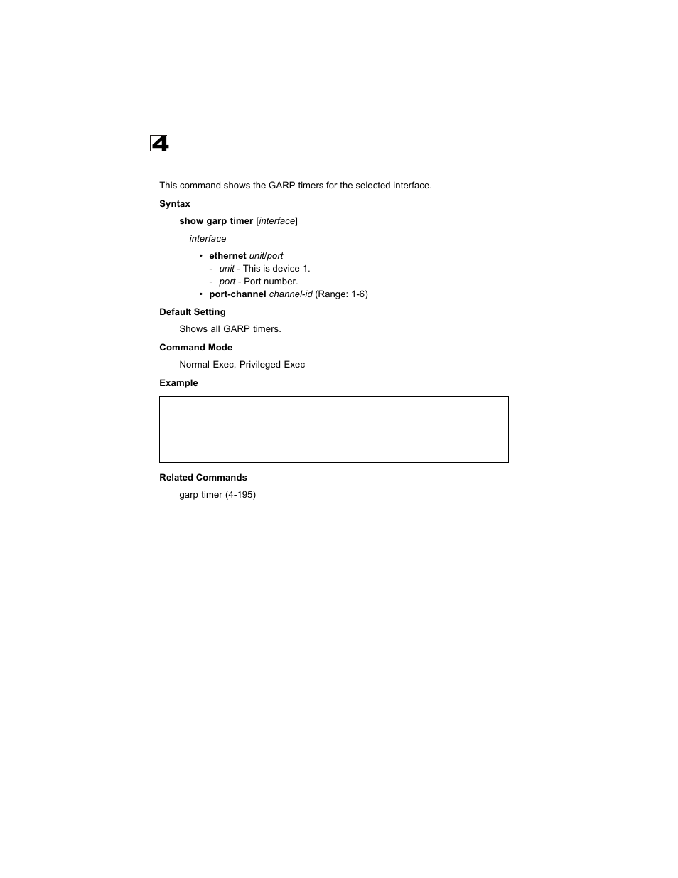 Show garp timer | Alcatel Carrier Internetworking Solutions OmniStack 6300-24 User Manual | Page 408 / 462