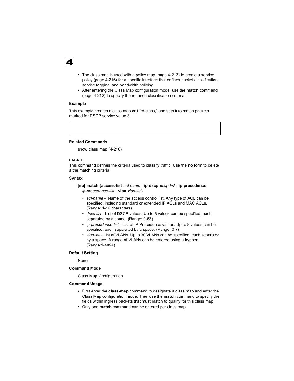 Match, Match 4-212 | Alcatel Carrier Internetworking Solutions OmniStack 6300-24 User Manual | Page 424 / 462