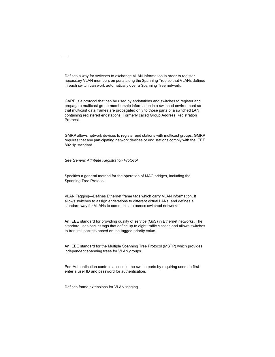 Alcatel Carrier Internetworking Solutions OmniStack 6300-24 User Manual | Page 452 / 462