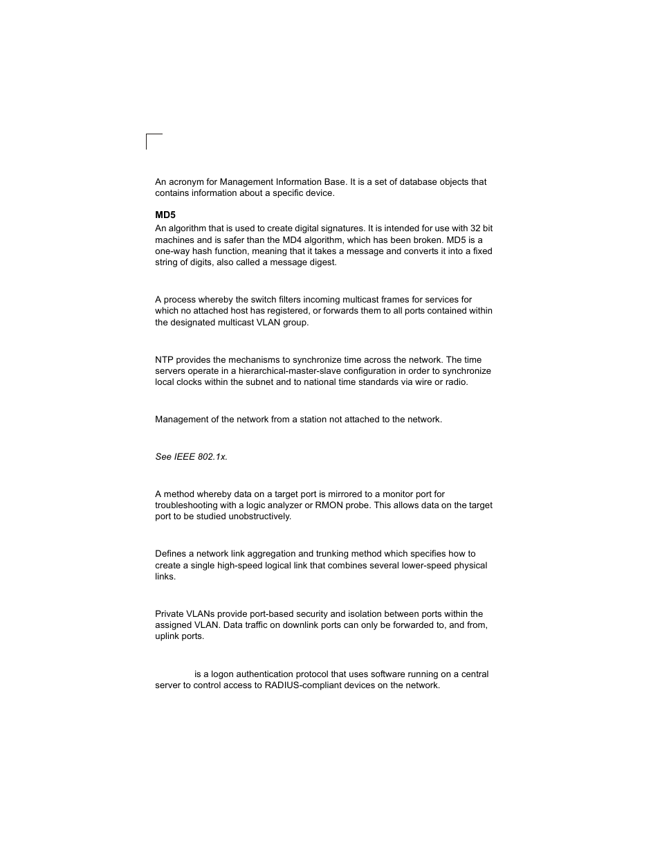 Alcatel Carrier Internetworking Solutions OmniStack 6300-24 User Manual | Page 454 / 462