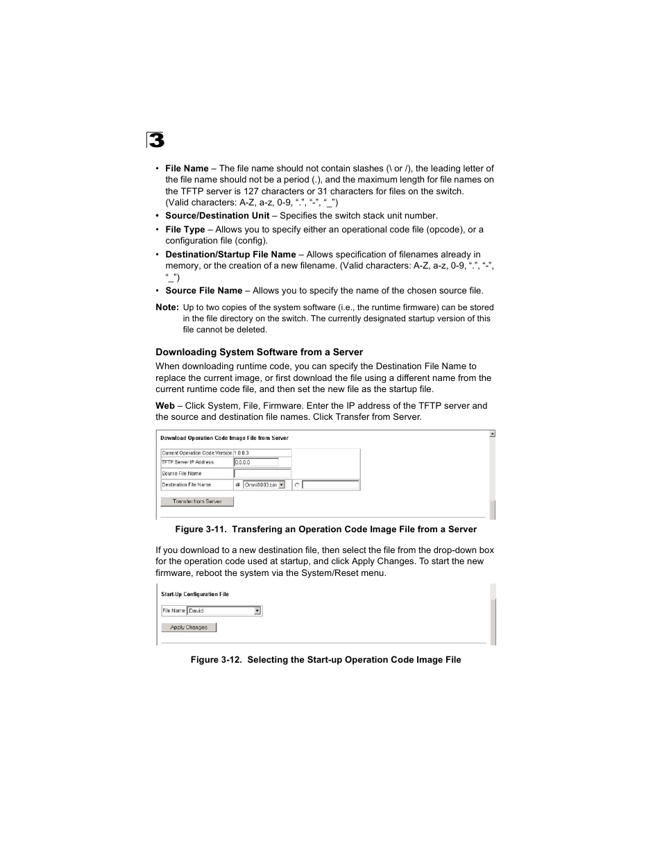 Downloading system software from a server | Alcatel Carrier Internetworking Solutions OmniStack 6300-24 User Manual | Page 56 / 462