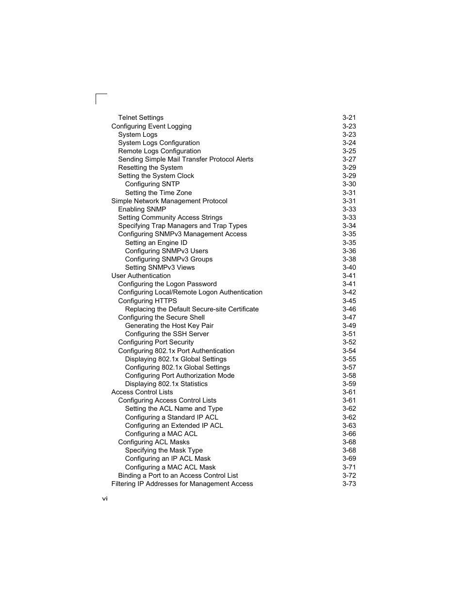 Alcatel Carrier Internetworking Solutions OmniStack 6300-24 User Manual | Page 6 / 462