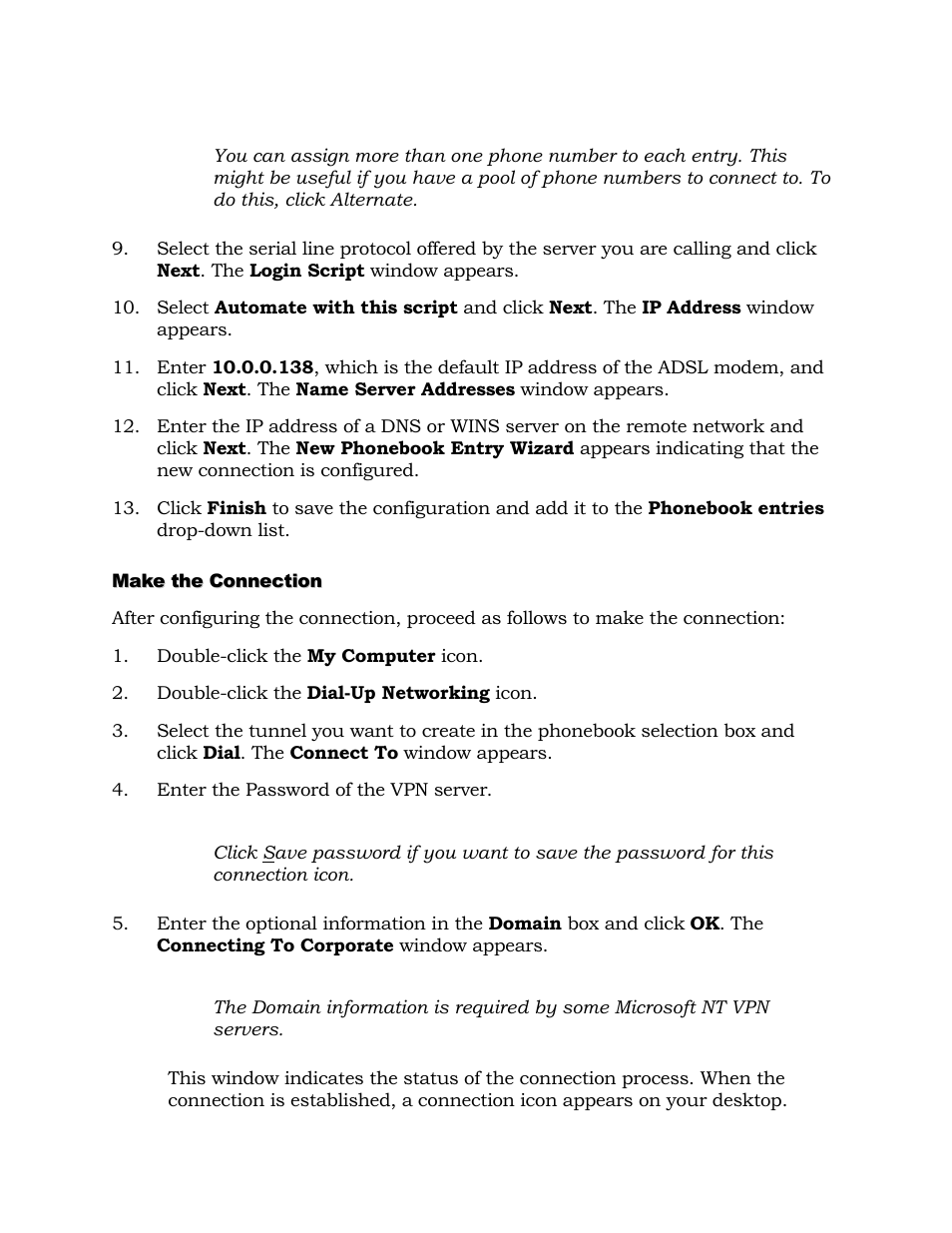 Alcatel Carrier Internetworking Solutions 1000 ADSL User Manual | Page 28 / 78