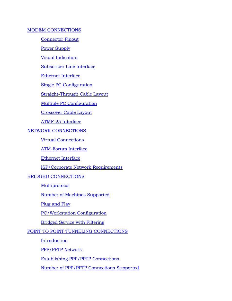 Alcatel Carrier Internetworking Solutions 1000 ADSL User Manual | Page 5 / 78