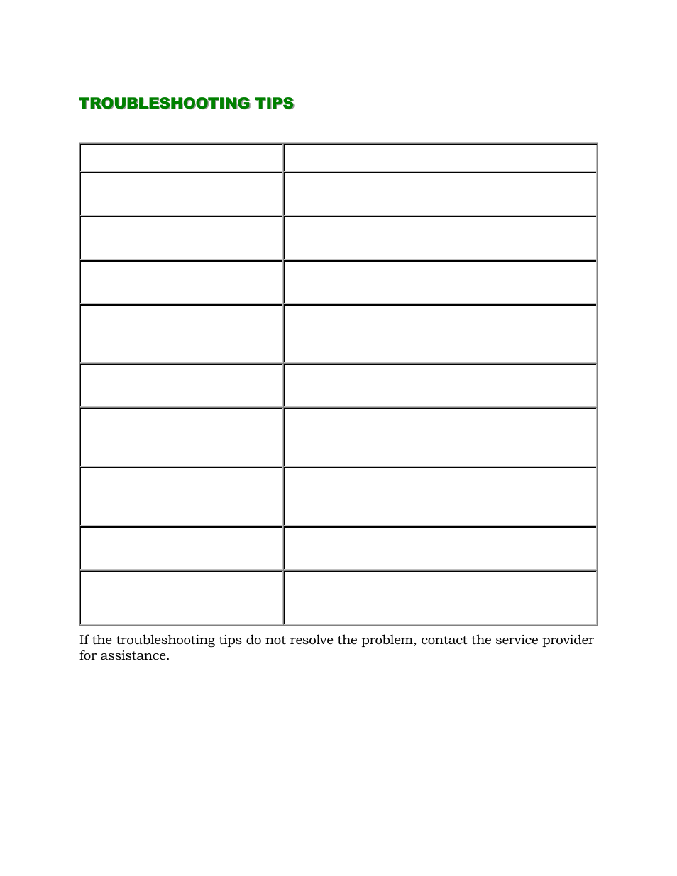 Troubleshooting tips | Alcatel Carrier Internetworking Solutions 1000 ADSL User Manual | Page 77 / 78