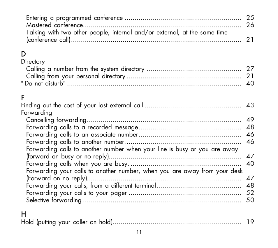 Alcatel Carrier Internetworking Solutions OmniPCX 3AK 19522 User Manual | Page 13 / 61