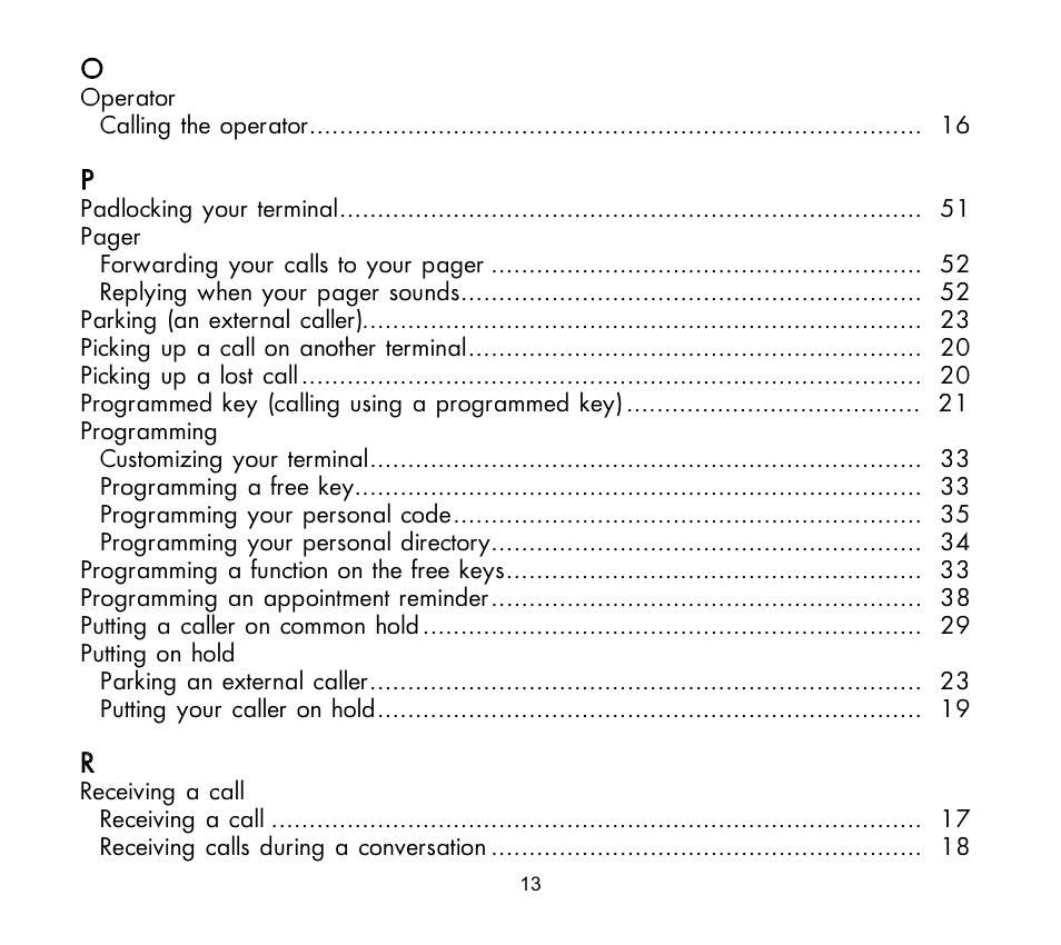 Alcatel Carrier Internetworking Solutions OmniPCX 3AK 19522 User Manual | Page 15 / 61