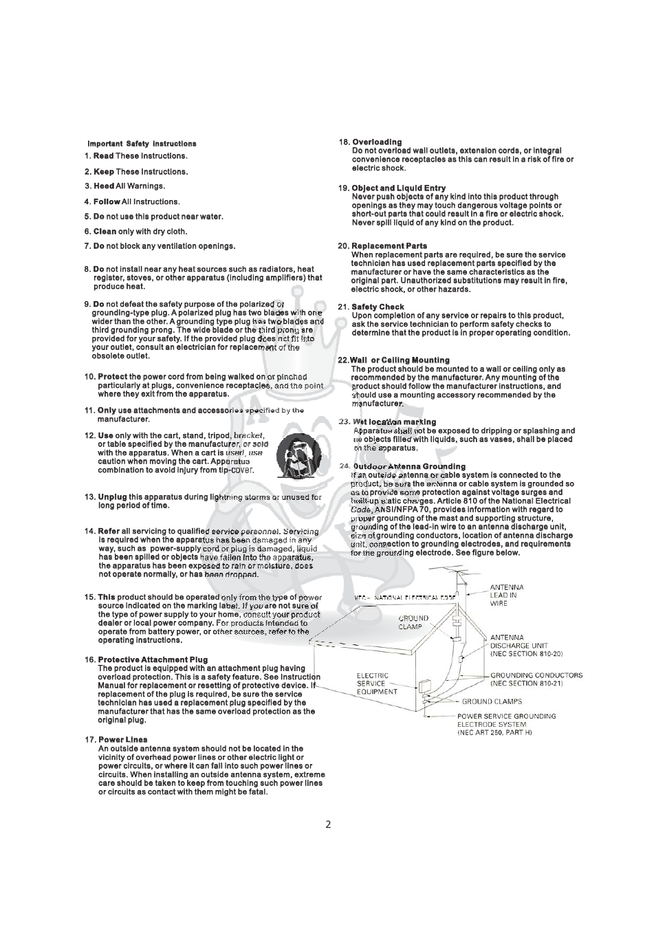 Acesonic KOD-800 User Manual | Page 4 / 32