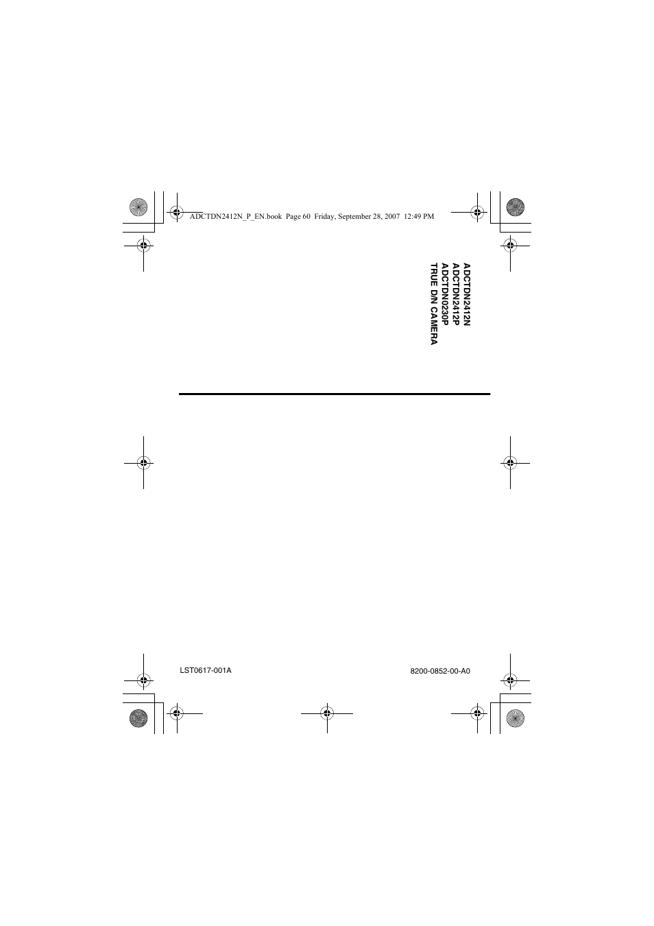 American Dynamics ADCTDN0230P User Manual | Page 60 / 60