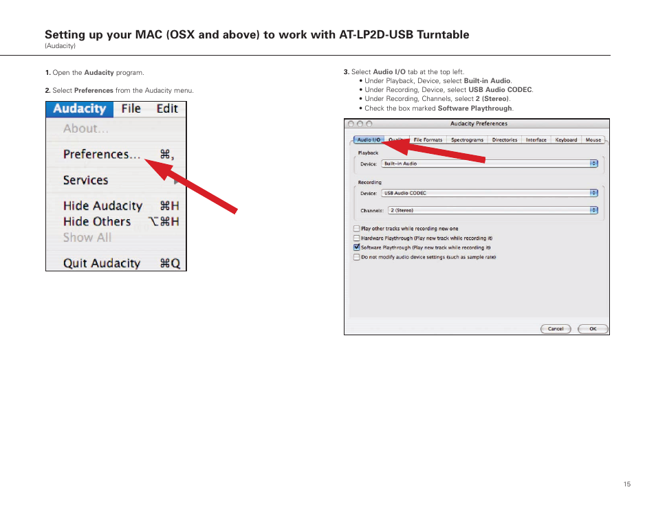 Audio-Technica AT-LP2D-USB User Manual | Page 15 / 24