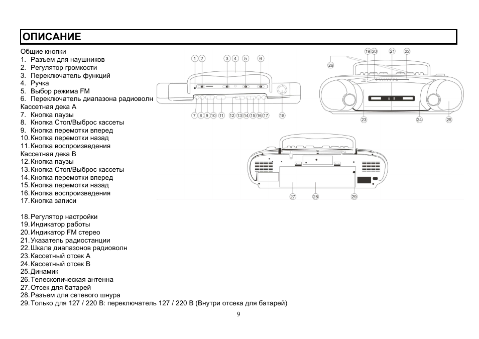 Hyundai H-2206 User Manual | Page 9 / 16