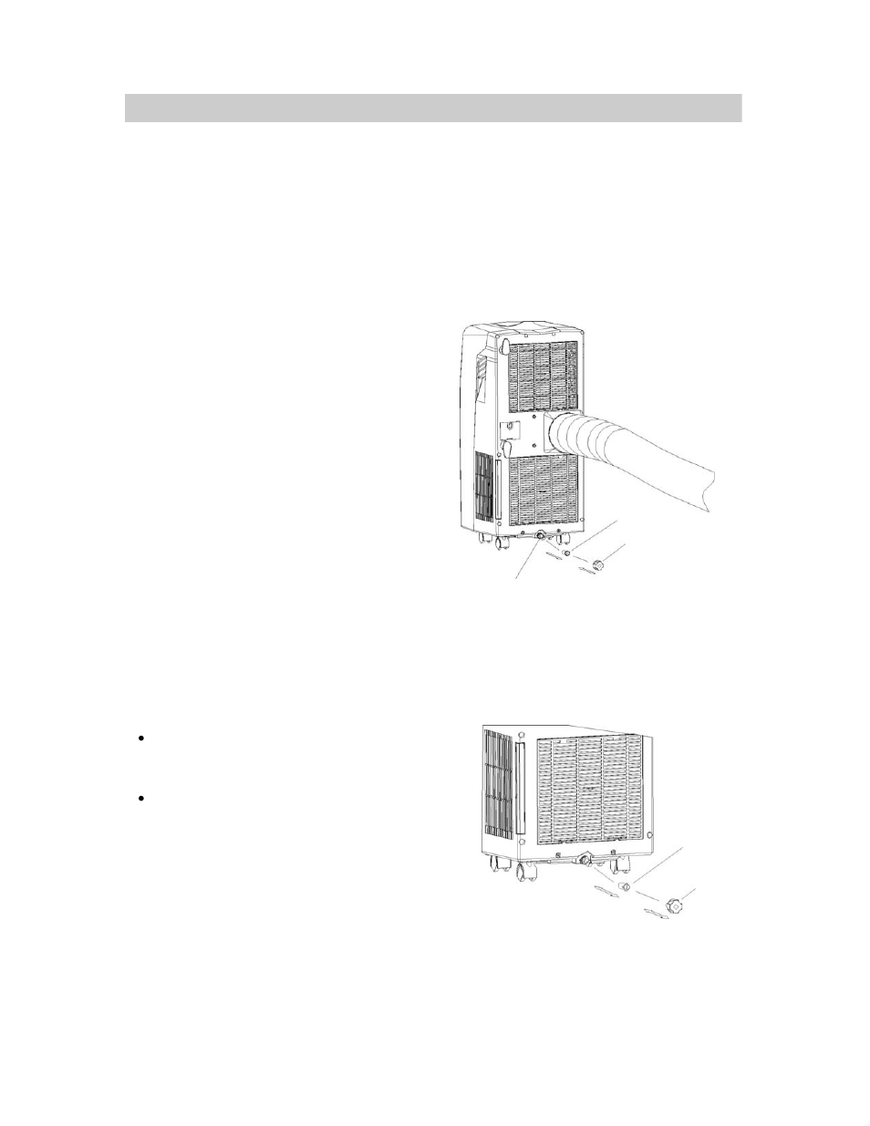Draining the unit | NewAir Portabile Air Conditioner AC-10000H User Manual | Page 11 / 16