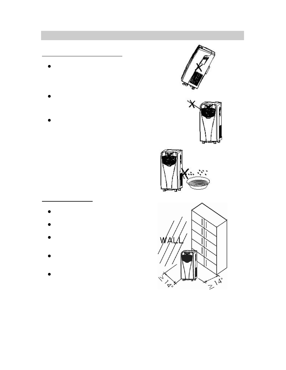 Before use | NewAir Portabile Air Conditioner AC-10000H User Manual | Page 2 / 16