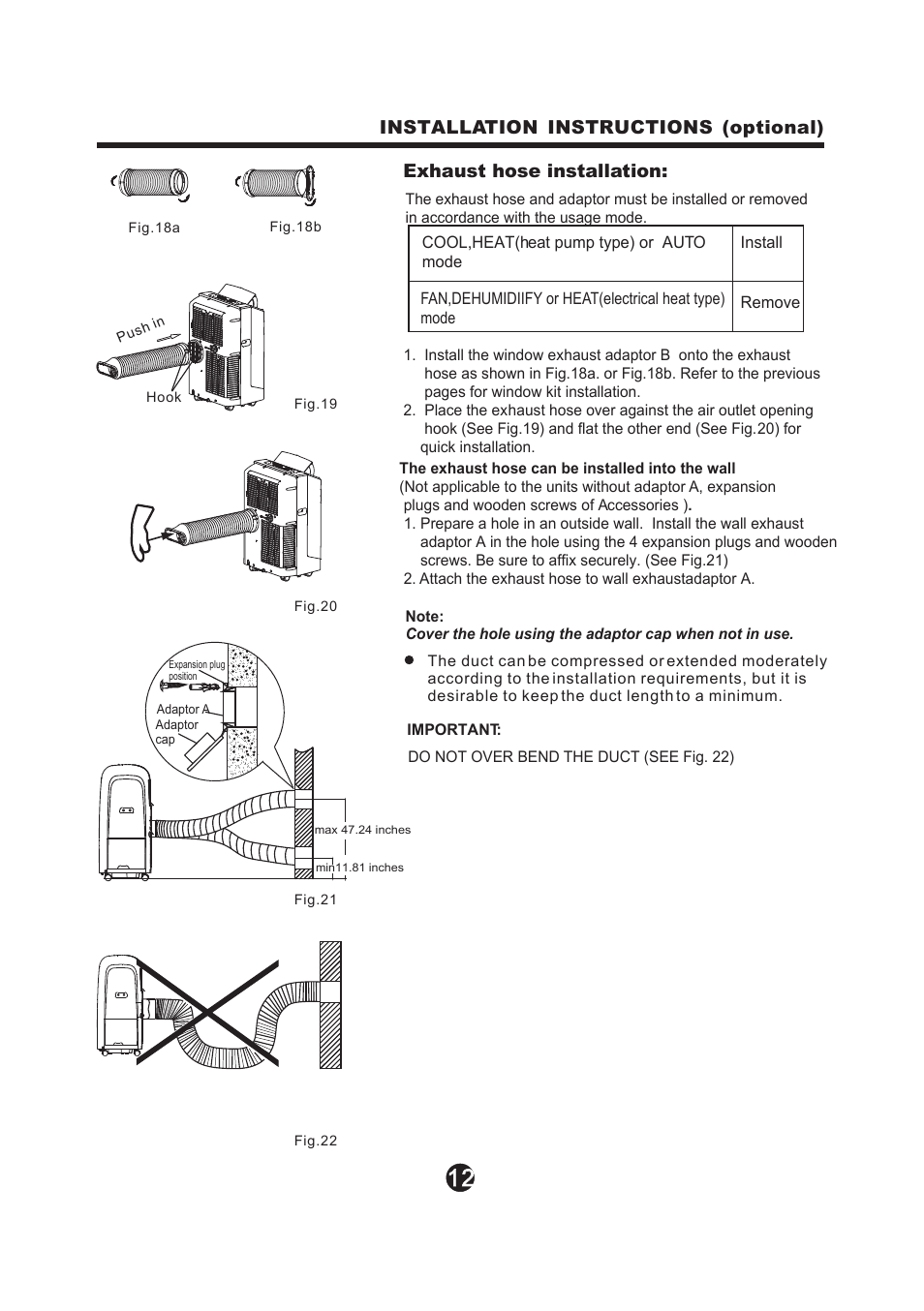 Т³гж 13 | NewAir Portaible Air Conditioner AC-12100E User Manual | Page 13 / 17