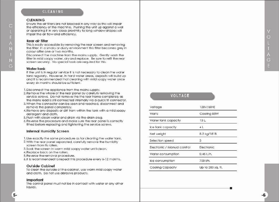 NewAir Air Cooler AF-330 User Manual | Page 4 / 4