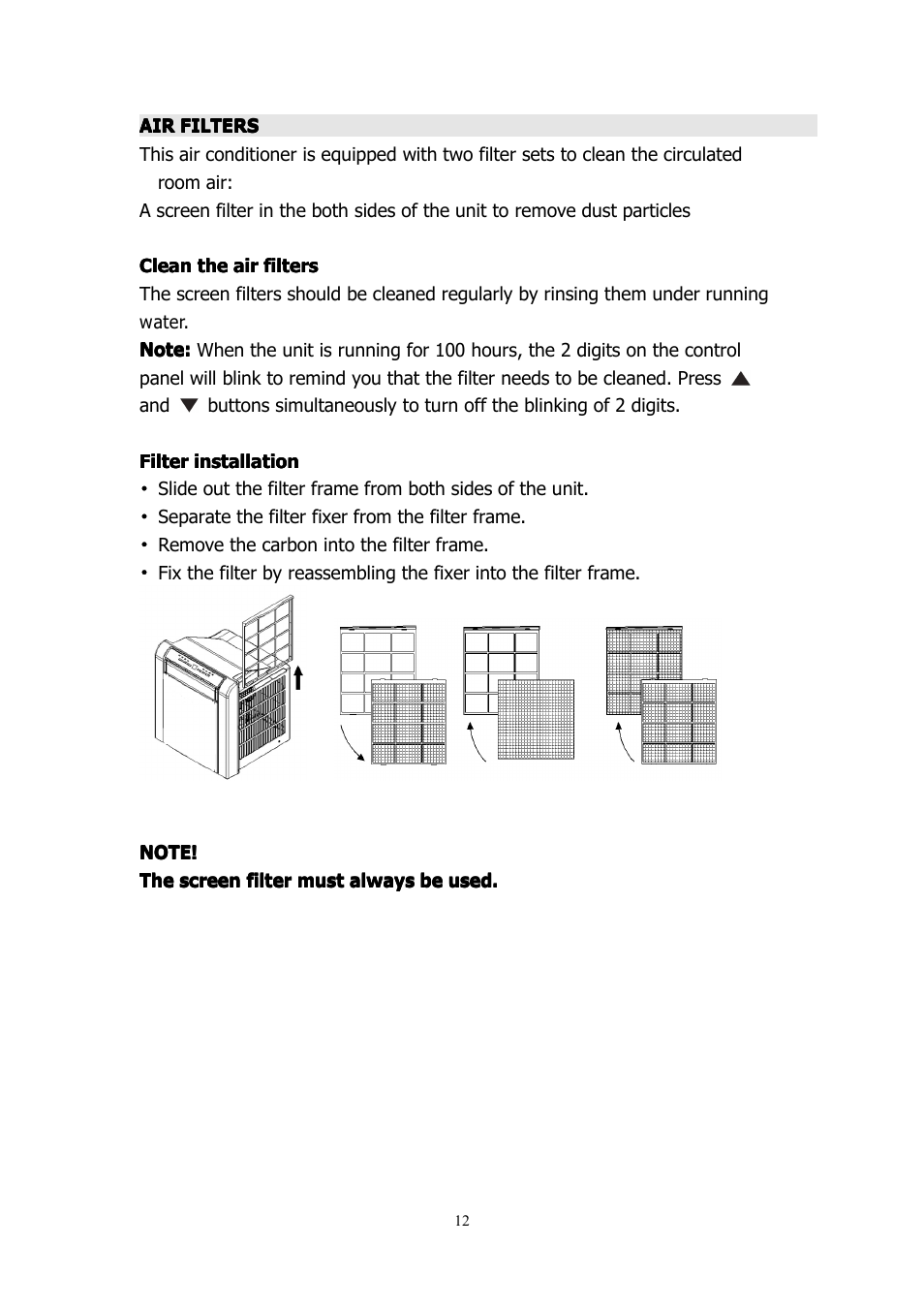 NewAir ACP-1400E User Manual | Page 12 / 16