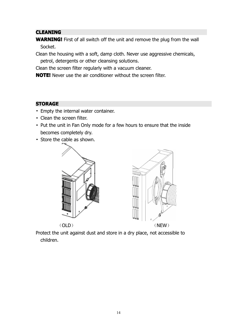 NewAir ACP-1400E User Manual | Page 14 / 16