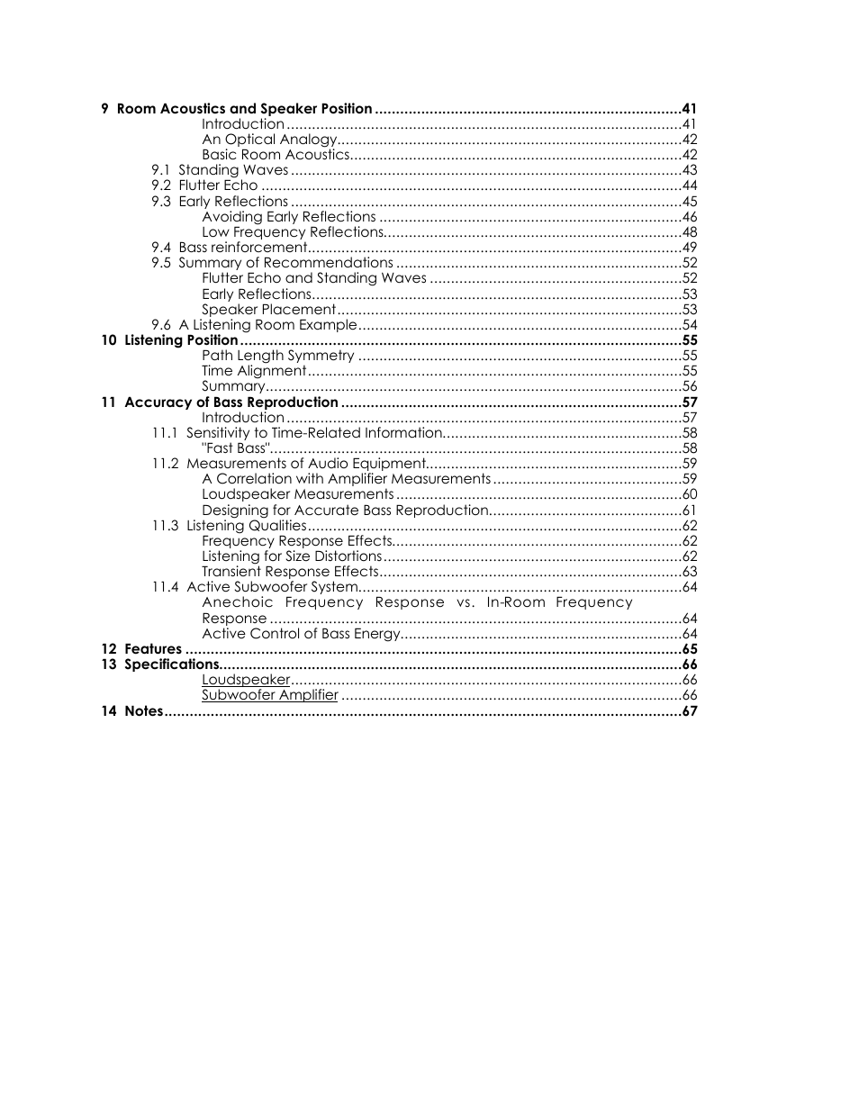 Avalon Acoustics Sentinel User Manual | Page 4 / 67