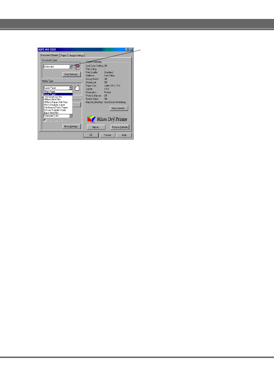 Alps Electric MD-5000P User Manual | Page 100 / 106