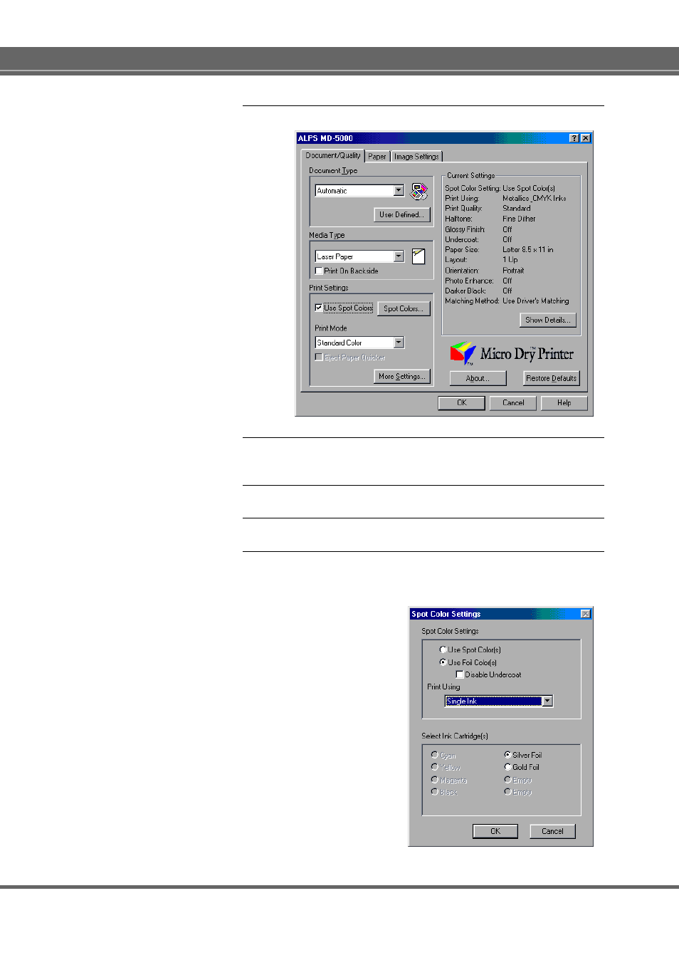 Alps Electric MD-5000P User Manual | Page 59 / 106