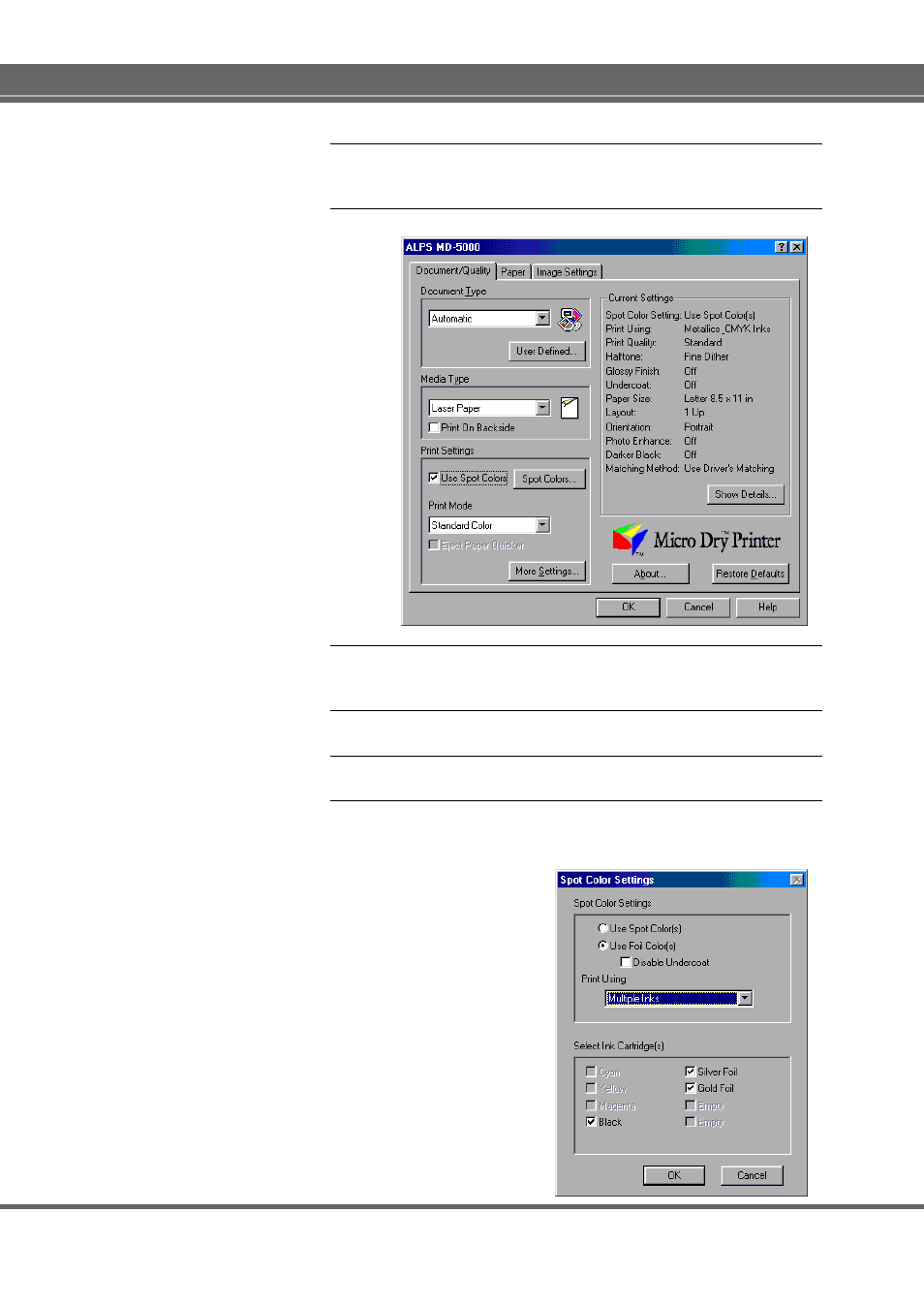 Alps Electric MD-5000P User Manual | Page 65 / 106