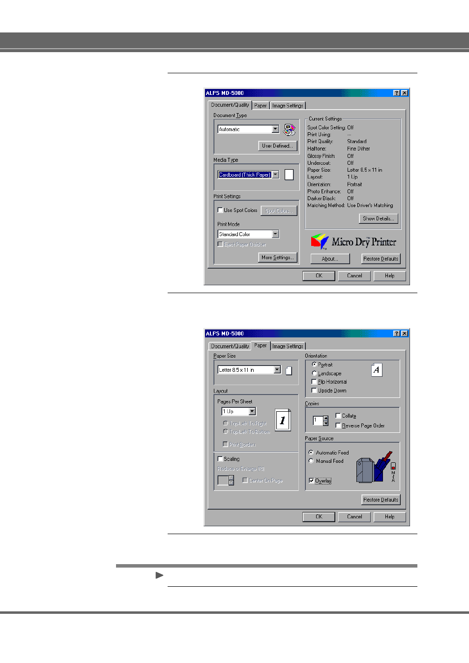 Alps Electric MD-5000P User Manual | Page 74 / 106