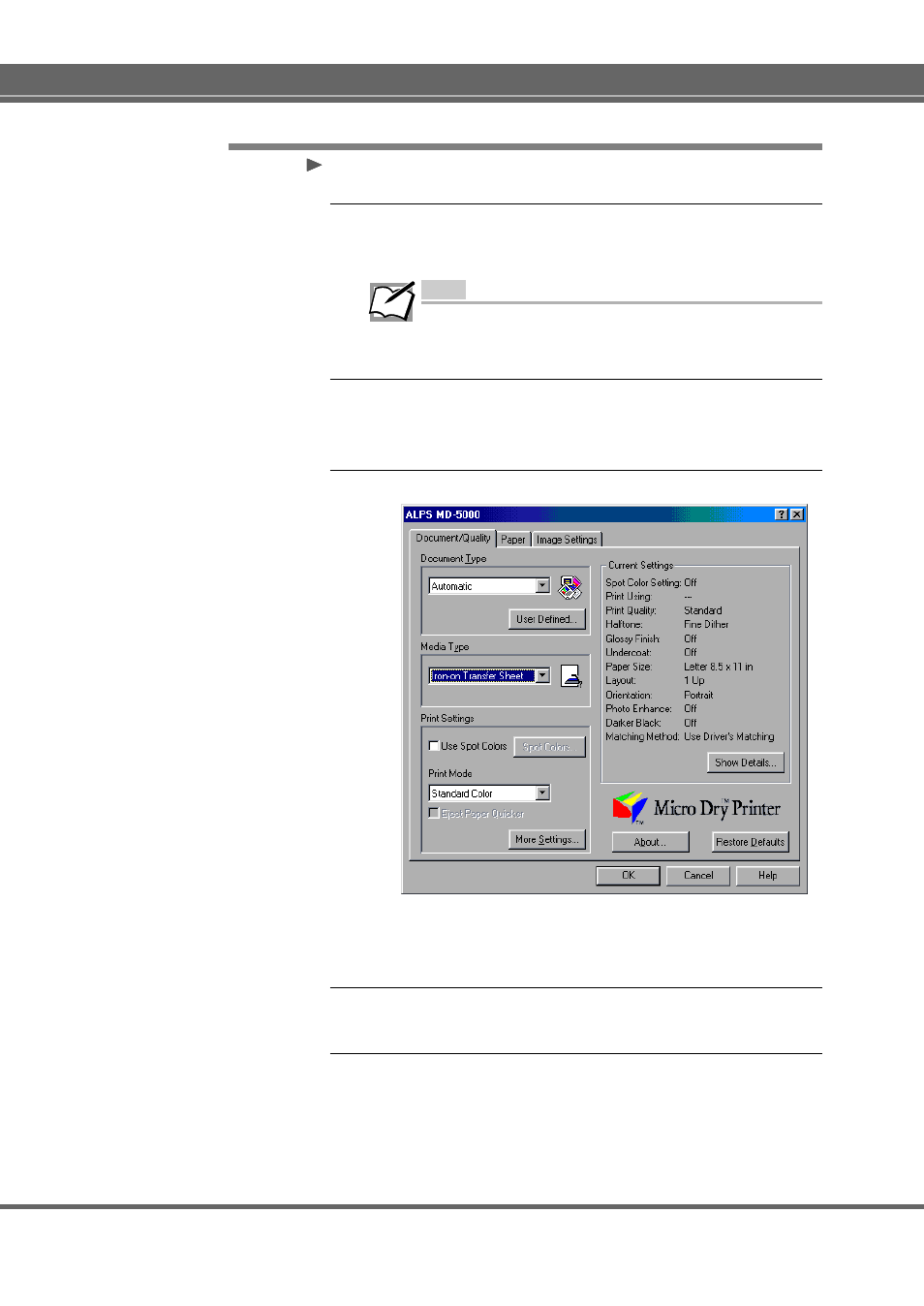 Alps Electric MD-5000P User Manual | Page 84 / 106