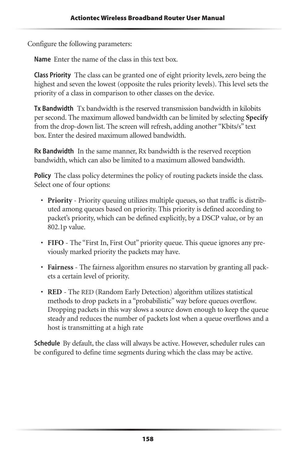 Actiontec MI424WR (GigE) User Manual | Page 161 / 171