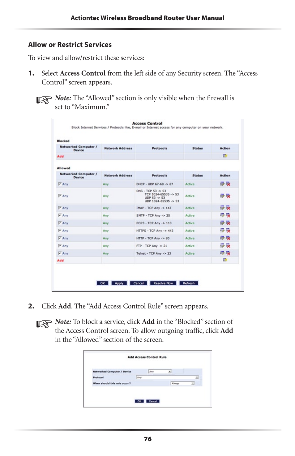 Actiontec MI424WR (GigE) User Manual | Page 79 / 171