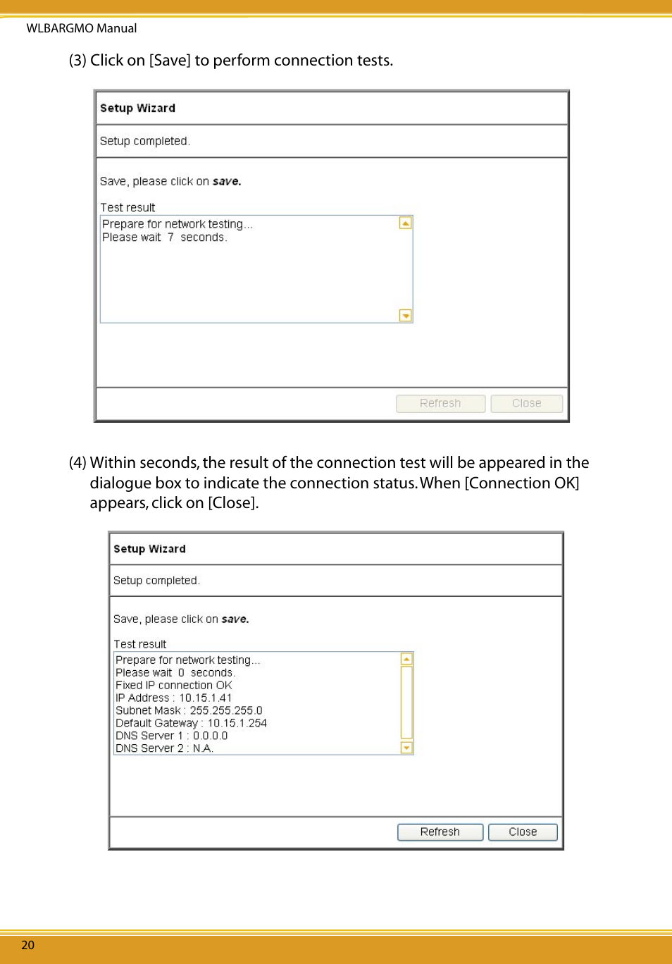 Allied Telesis CG-WLBARGMO User Manual | Page 22 / 56