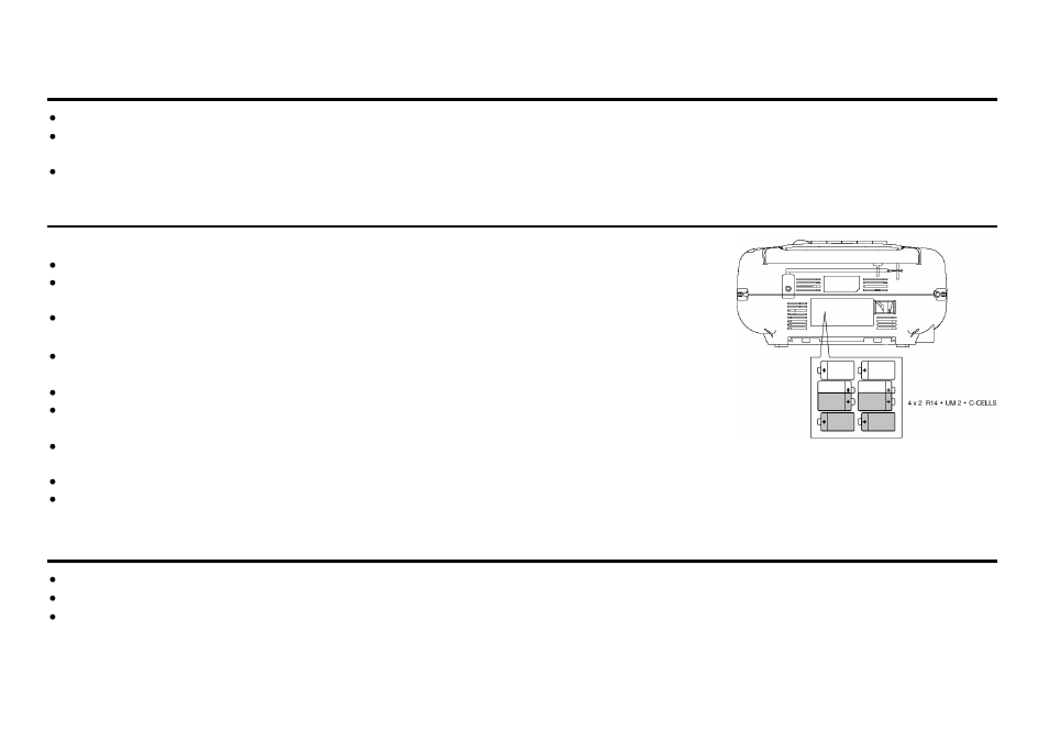 Important safeguards, Power supply, Stereo headphone connecting | Hyundai H-1417 User Manual | Page 3 / 15