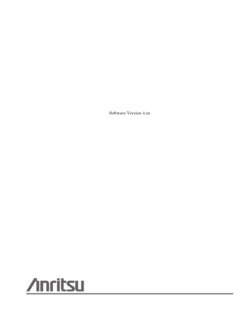 Anritsu Series MS278XB User Manual | 276 pages