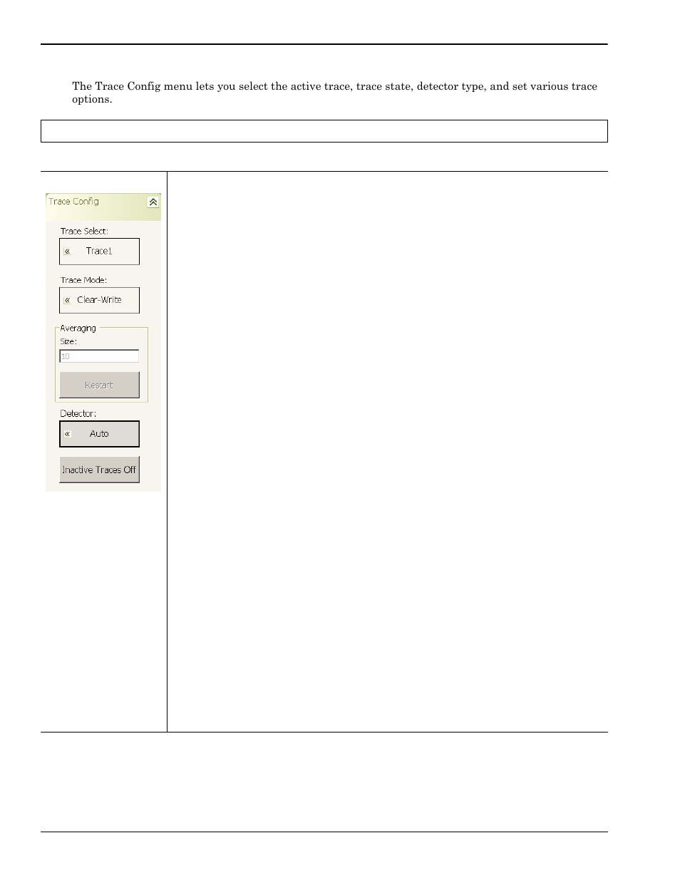 Trace config menu -24, Trace config menu | Anritsu Series MS278XB User Manual | Page 122 / 276